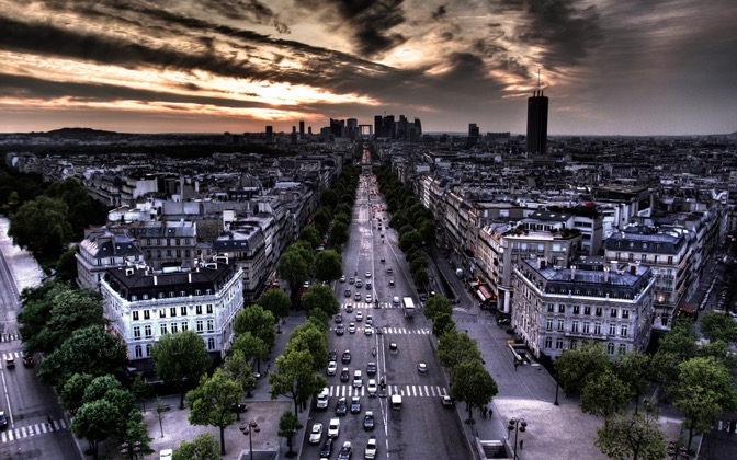 High-resolution desktop wallpaper Colors of Paris by Hardy
