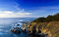 High-resolution desktop wallpaper California Coast by joshuarjs