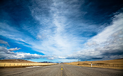 High-resolution desktop wallpaper When The Road Met The Sky by Philippe Clairo