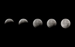 High-resolution desktop wallpaper Lunar Eclipse by chickenwire