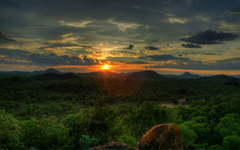 High-resolution desktop wallpaper African Sunset by Nime