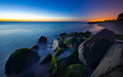 High-resolution desktop wallpaper Ocean on the Rocks by paul.charles.k