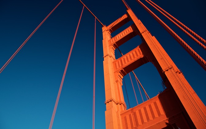 High-resolution desktop wallpaper Golden Gate Tower by Jestrella
