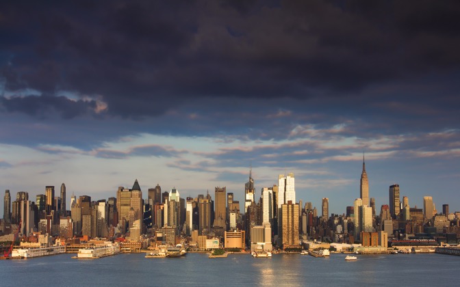 High-resolution desktop wallpaper Sunset in the Big City by dannyandaluzphotography