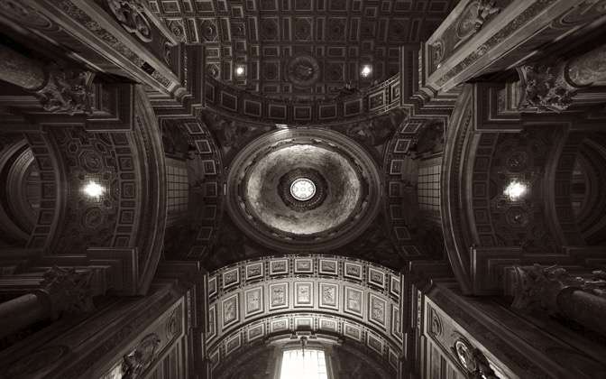 High-resolution desktop wallpaper Basilica Papale di San Pietro in Vaticano by chickenwire