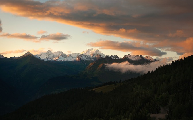 High-resolution desktop wallpaper Mont Blanc by alexstrohl