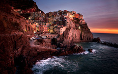 High-resolution desktop wallpaper Manarola, Cinque Terre by lmborlenghi