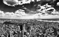 High-resolution desktop wallpaper New York City Black and White by Obelix