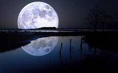 High-resolution desktop wallpaper Moonset by superstefo