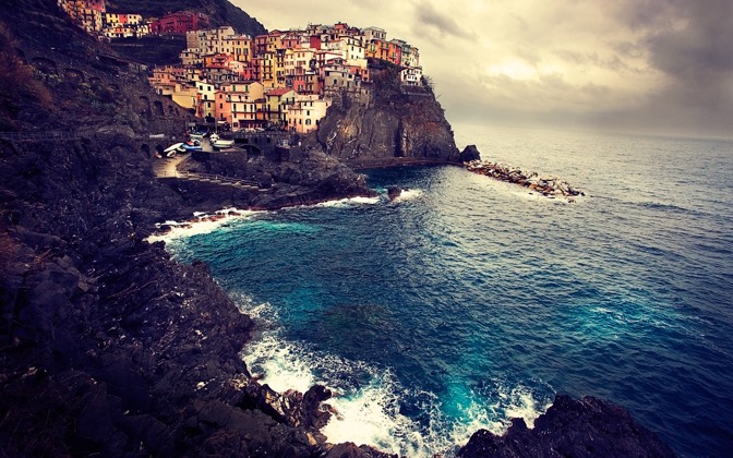 High-resolution desktop wallpaper Manarola, Cinque Terre - Take II by lmborlenghi