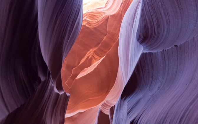 High-resolution desktop wallpaper Antelope Canyon Colors by kopfwiesieb