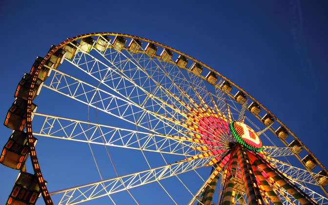 High-resolution desktop wallpaper Ferris Wheel by DerStoffel