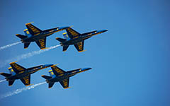 High-resolution desktop wallpaper Blue Angels over Fort McHenry by chickenwire