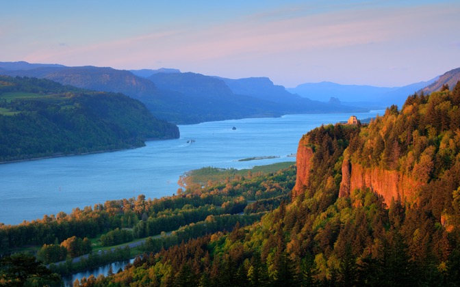 High-resolution desktop wallpaper Columbia River Gorge by delta772er