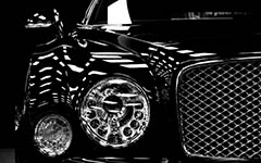 High-resolution desktop wallpaper Black Bentley by lightvector