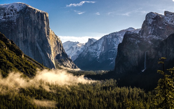 High-resolution desktop wallpaper Good Morning Yosemite. by Wasim Of Nazareth