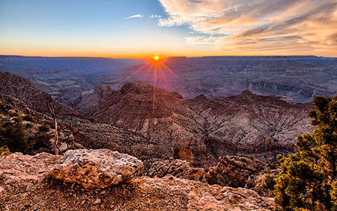 High-resolution desktop wallpaper Grand Canyon Sunset by DN NFSDLA