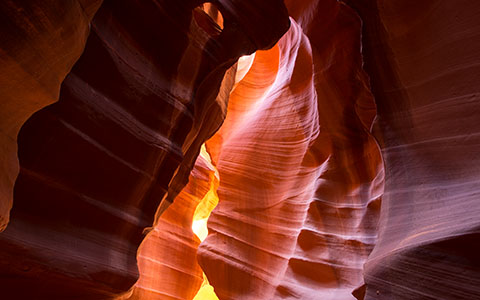 High-resolution desktop wallpaper Antelope Canyon by Youen California