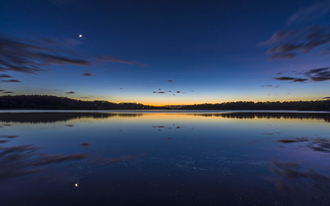 High-resolution desktop wallpaper Narrabeen Lake's Dawn by hiphoper