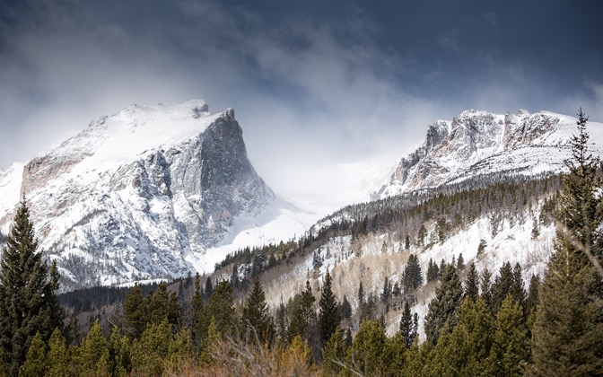 High-resolution desktop wallpaper Rocky Mountain by brennanvisuals