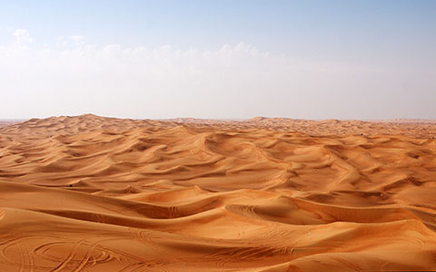 High-resolution desktop wallpaper Desert Rub al-Chali by Bluro