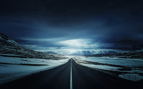 High-resolution desktop wallpaper On Iceland's Ring Road by Dominic Kamp