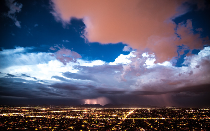 High-resolution desktop wallpaper Desert Storm by BavPhotography