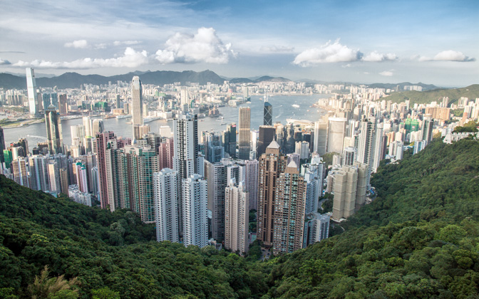 High-resolution desktop wallpaper Hong Kong by Naiirb