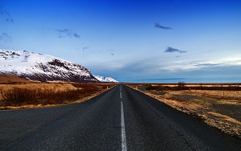 High-resolution desktop wallpaper Icelandic Road by Nitrogliserin