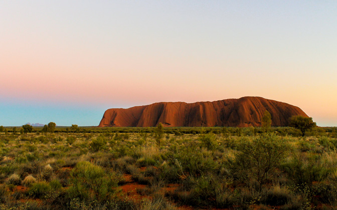 High-resolution desktop wallpaper Uluru Sunrise by edh47742004