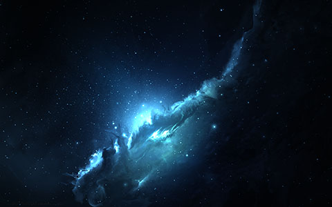 High-resolution desktop wallpaper Atlantis Nebula 3 by Starkiteckt