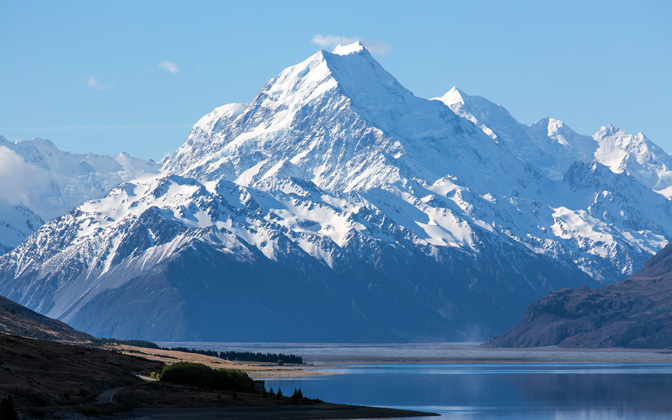 High-resolution desktop wallpaper Mount Cook by Oliver Buettner // Ascalo Photography