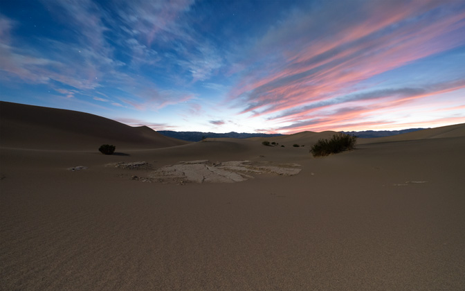 High-resolution desktop wallpaper Twilight in Death Valley by Persons0