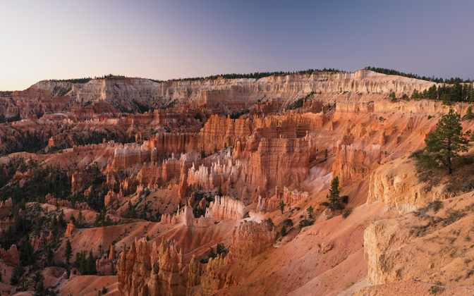 High-resolution desktop wallpaper Bryce Canyon at Dawn by Persons0