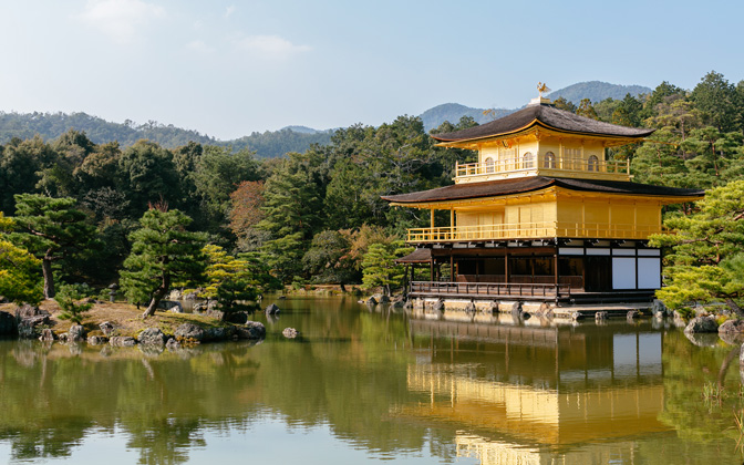 High-resolution desktop wallpaper Kyoto's Golden Pavilion by andrewsparrow