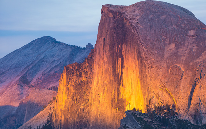 High-resolution desktop wallpaper Yosemite on Fire by GavinAsh