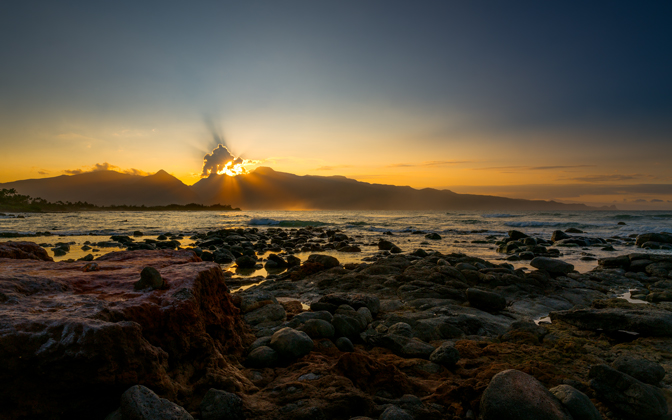 High-resolution desktop wallpaper Baby Beach Sunset by jdphotopdx