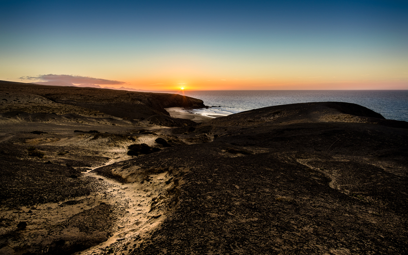 High-resolution desktop wallpaper Sunset in La Pared by uniQ168
