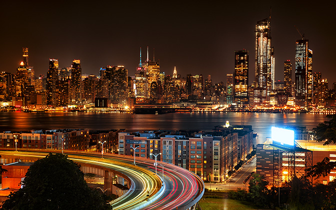 High-resolution desktop wallpaper View of NYC from NJ by JohnDoe